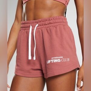 NEW Gymshark social club rose brown shorts
